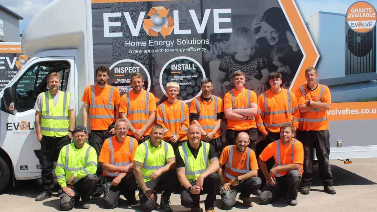 Evolve installation team